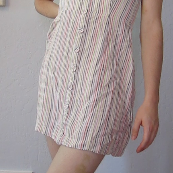 Rainbow striped mindress! - Picture 5 of 6